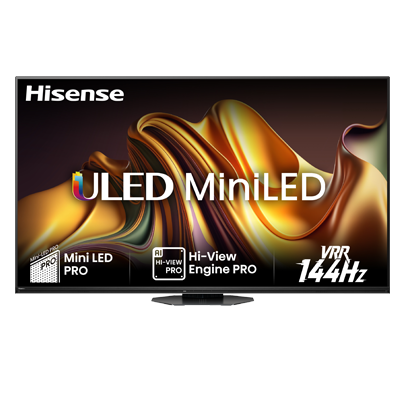 Mini-LED TV 65U8NQ, Modo Jogo de 144Hz