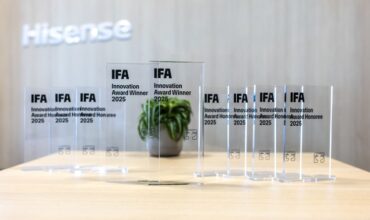 HISENSE CONQUISTA 9 DISTINÇÕES NOS IFA INNOVATION AWARDS 2025 E REFORÇA A LIDERANÇA EM TECNOLOGIAS DE IMAGEM E SMART LIVING