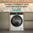 Secar DH3S902BWCC – Máquina de Secar Roupa Série 3S, 9Kg, Classe C
