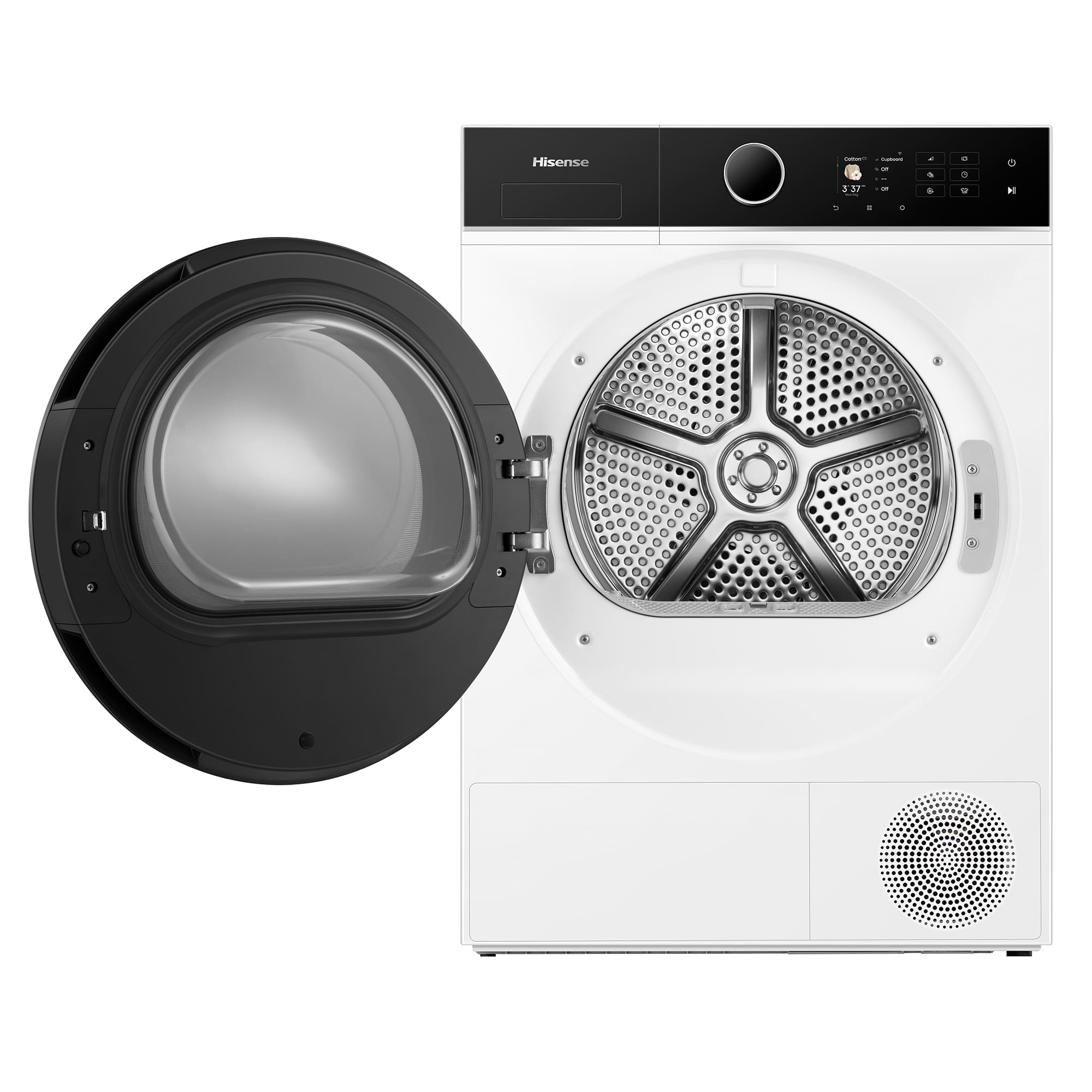 Hisense - DH5I804BWCD – Máquina de Secar Roupa Serie 5i, 8Kg, Classe C