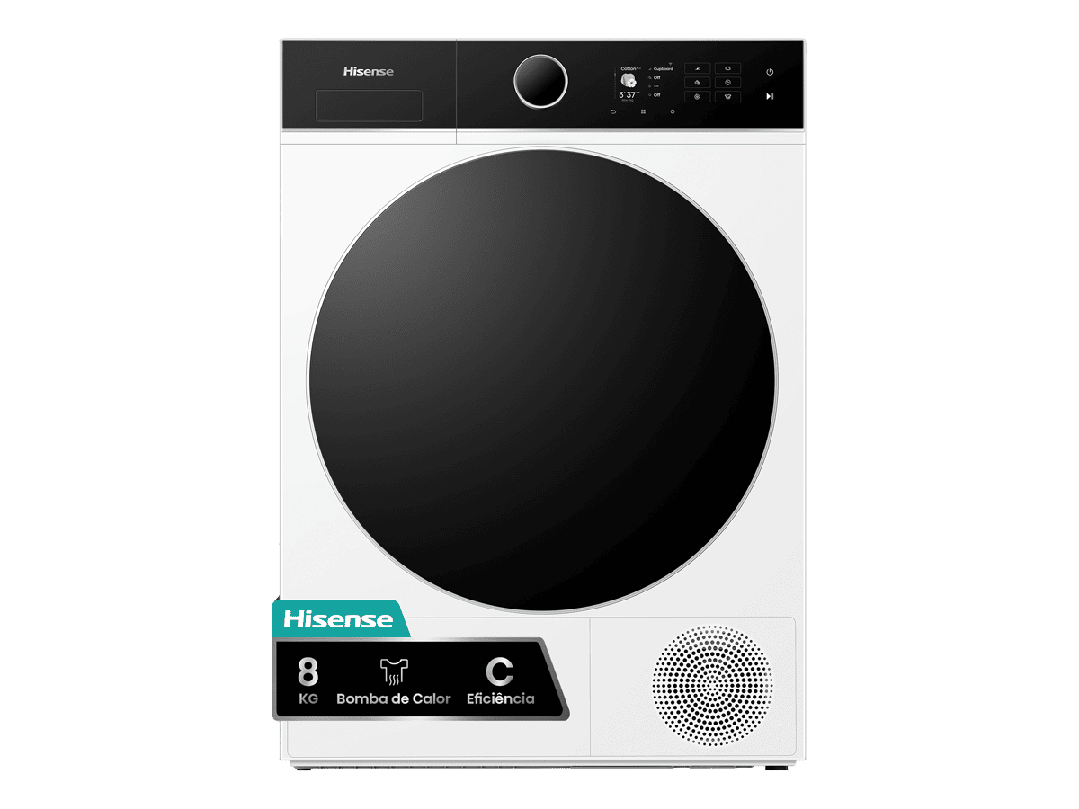 DH5I804BWCD - Máquina de Secar Roupa Serie 5i, 8Kg, Classe D