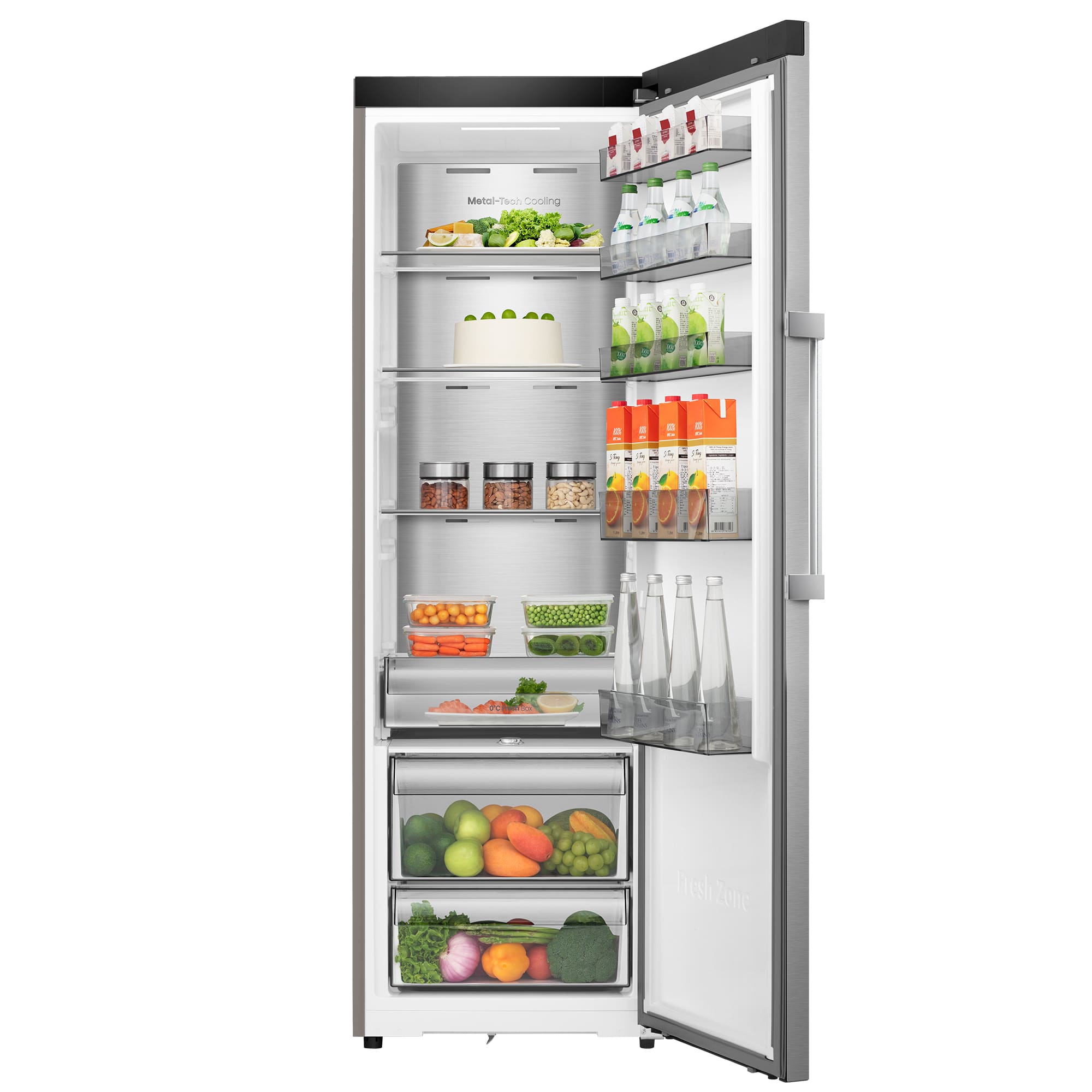 Hisense - RL3K370SAIE1 – Frigorífico 1 Porta Kitchen Fit, Classe E, 372L