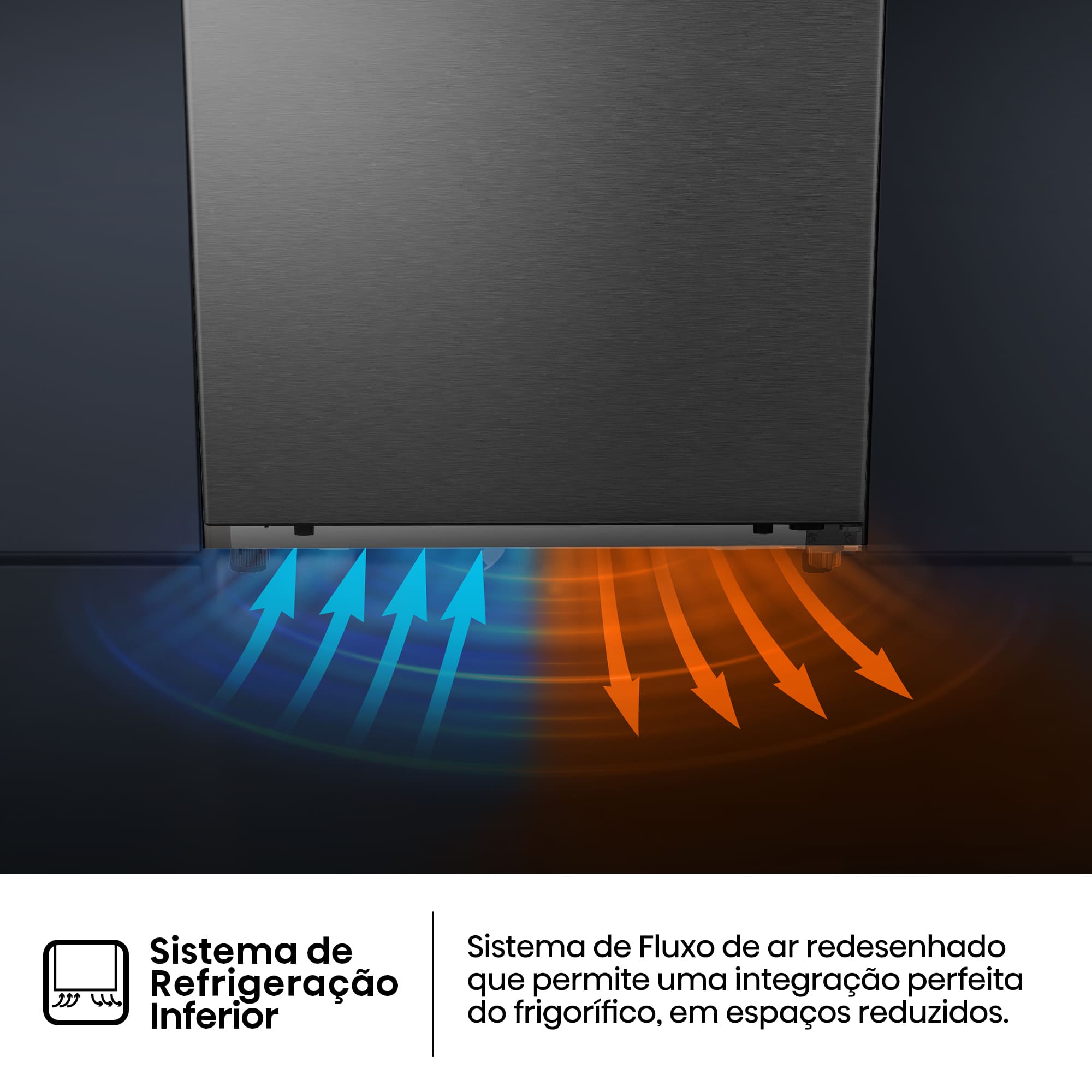Hisense - FT3K310SAIE1 – Arca Vertical Kitchen Fit, Classe E, 312L