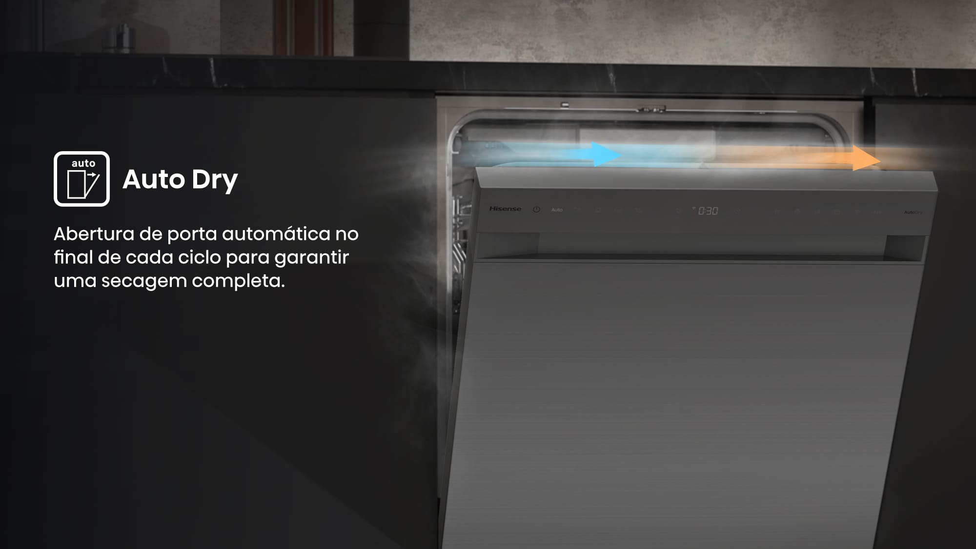 HS673A90X auto secagem