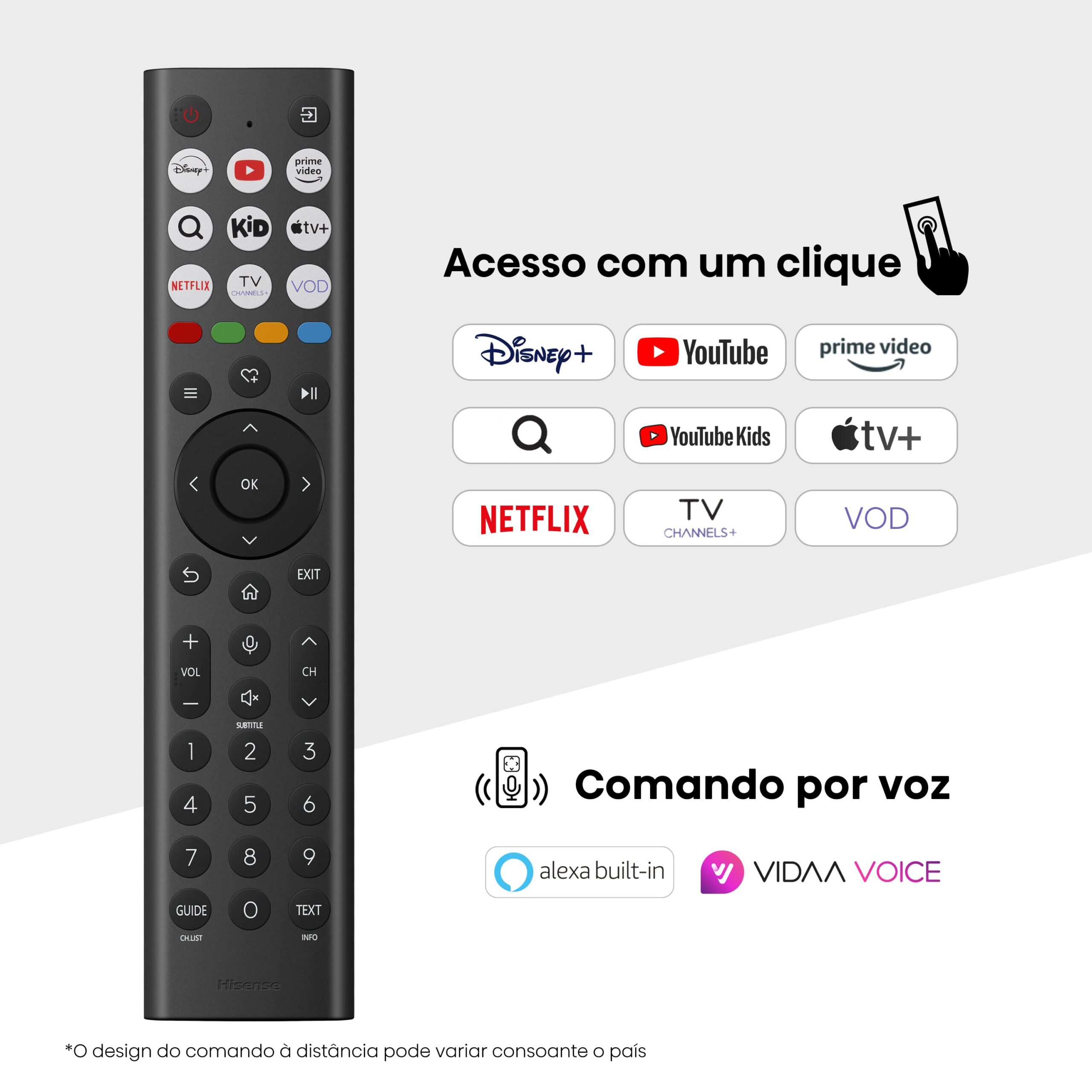 Hisense - Série E7Q QLED Smart TV 98E7Q, 98’’ com Dolby Vision & Atmos