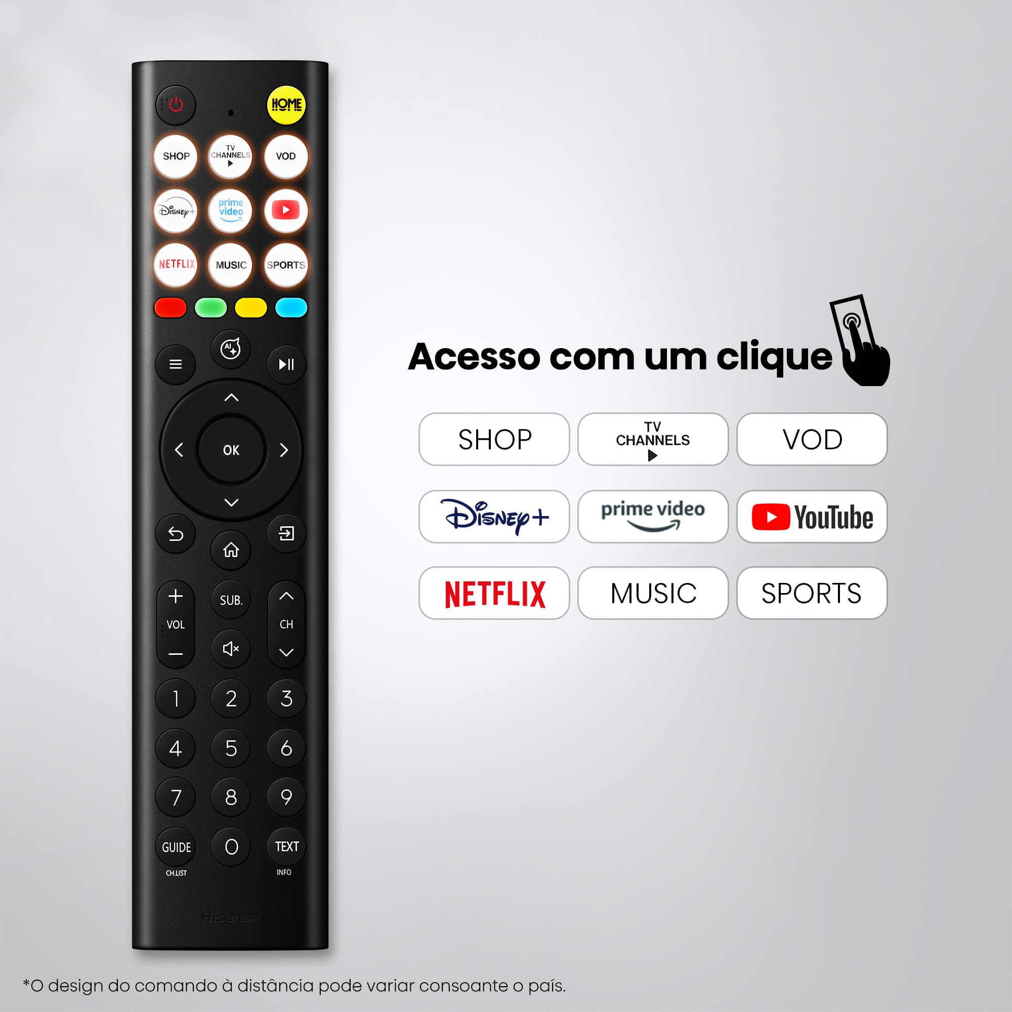 Hisense - Série A4S Smart TV FHD 40A4S, 40″, TV com Dolby Audio
