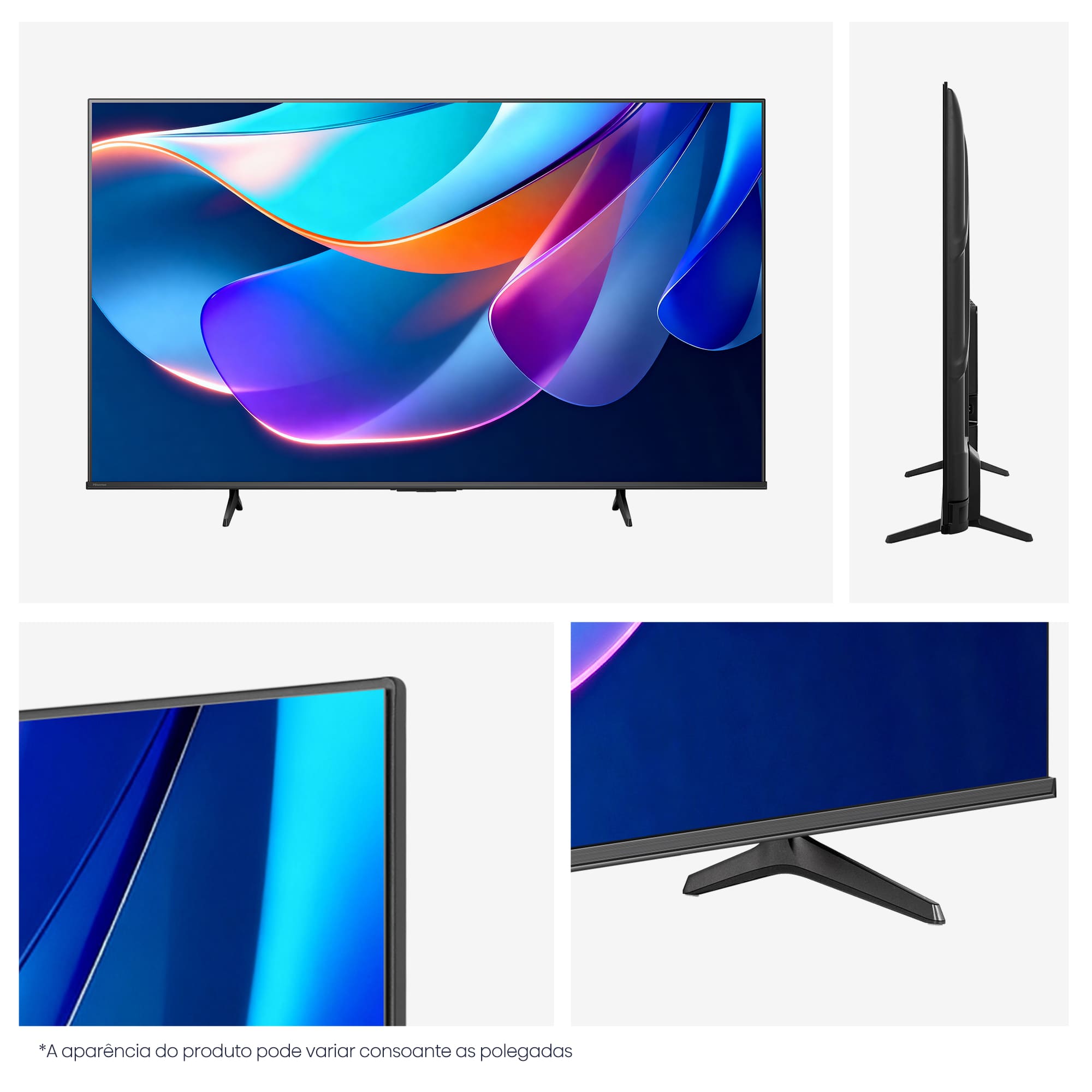 Hisense - Série A6S Smart TV 4K 43A6S, 43″, TV com Dolby Vision