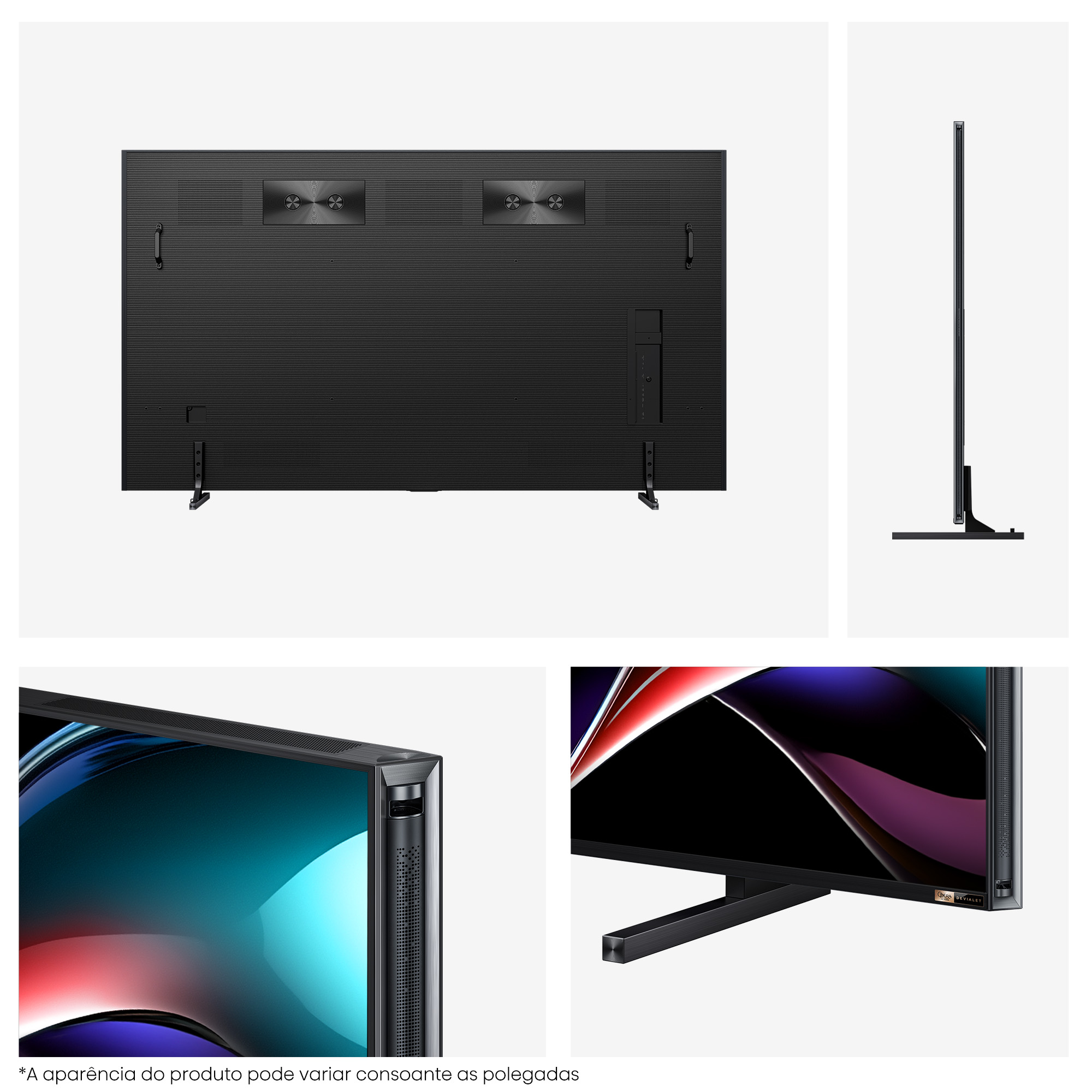 Hisense - Série UXQ RGB MiniLED 100 UXQ, 100’’ com sistema som surround 6.2.2