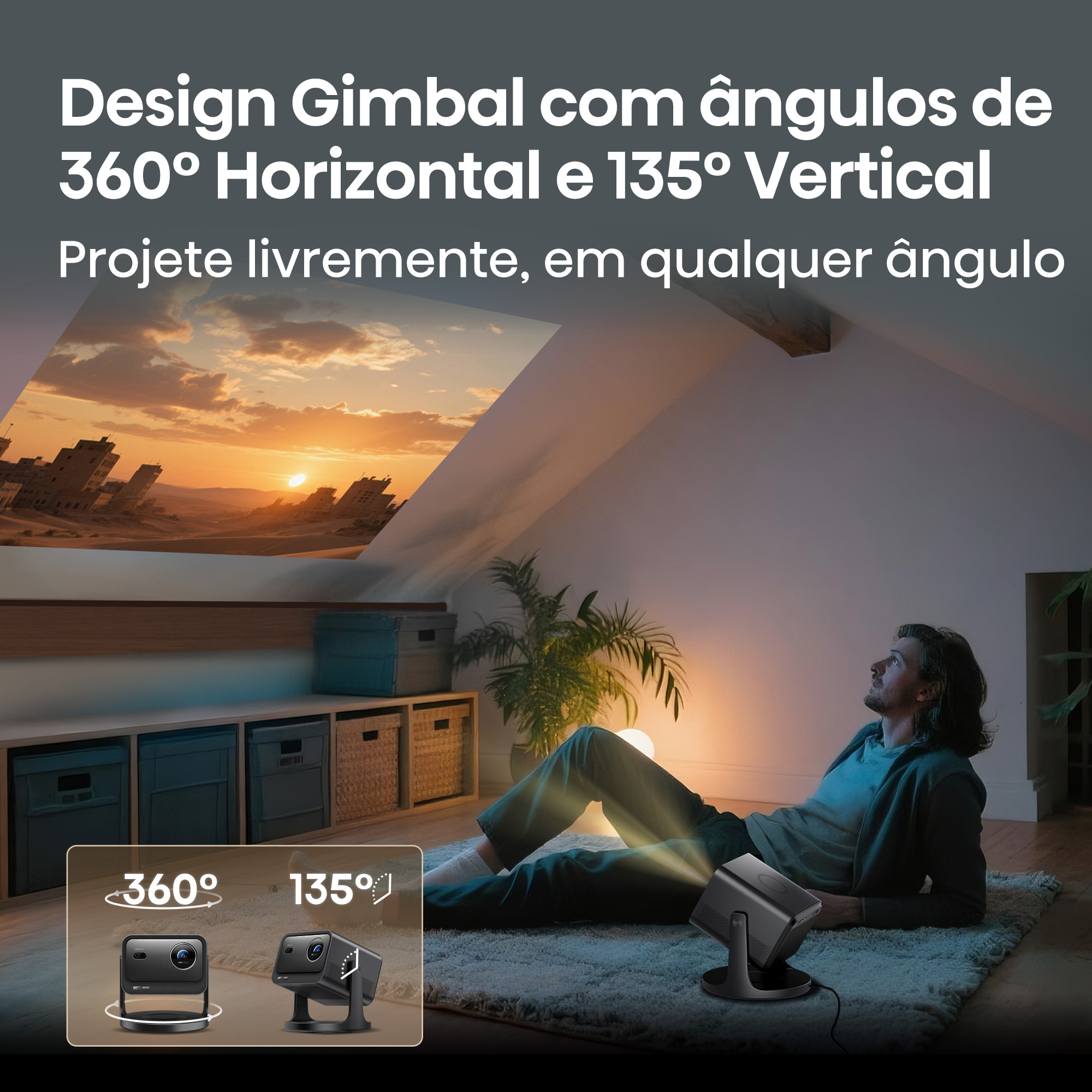 Hisense - Mini Projetor Laser C3