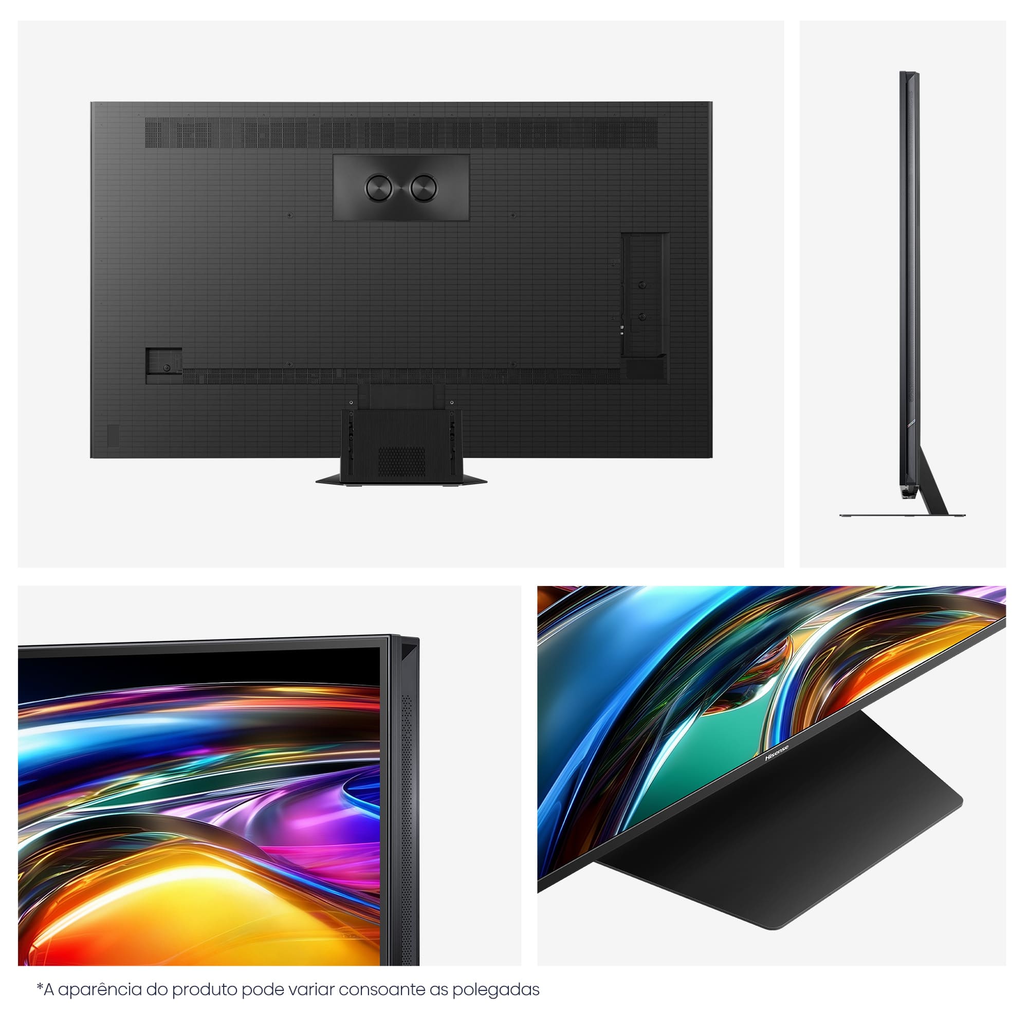 Hisense - Série UR9S RGB MiniLED 65UR9S, 65’’ com Som Surround Multicanal 4.1.2