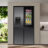 Americanos Cross Door RQ600P7SKE – Frigorífico Americano Cross Door PureView, Classe E, 615L