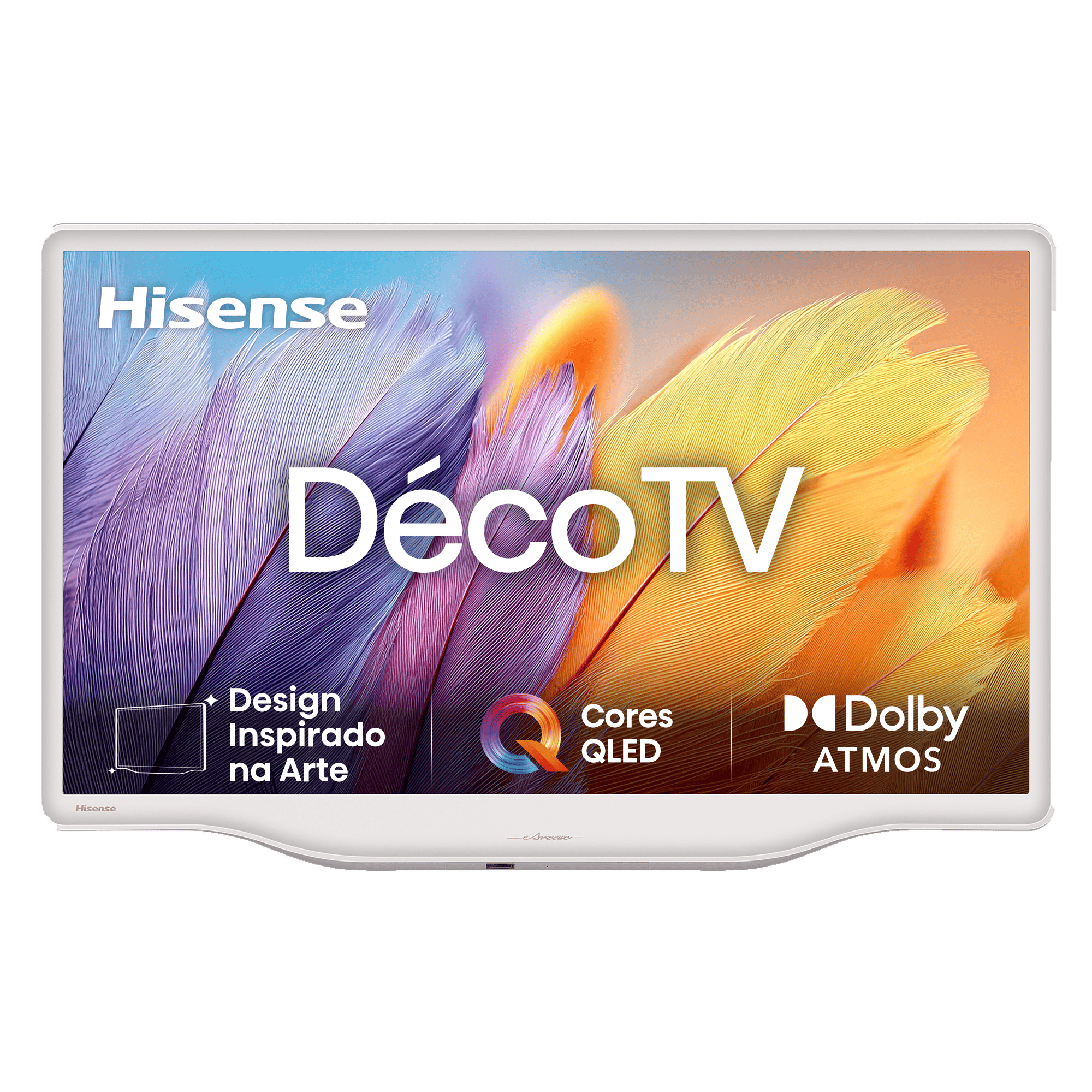 DécoTV 43S5Q, Design Inspirado na Arte, TV Lifestyle QLED, Dolby Vision.Atmos
