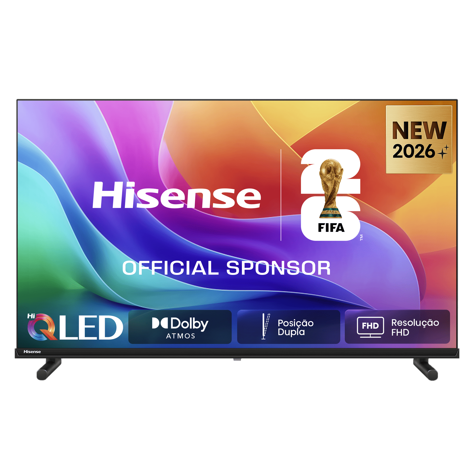 Série A5S QLED TV 40A5S, 40’’ com Dolby Atmos