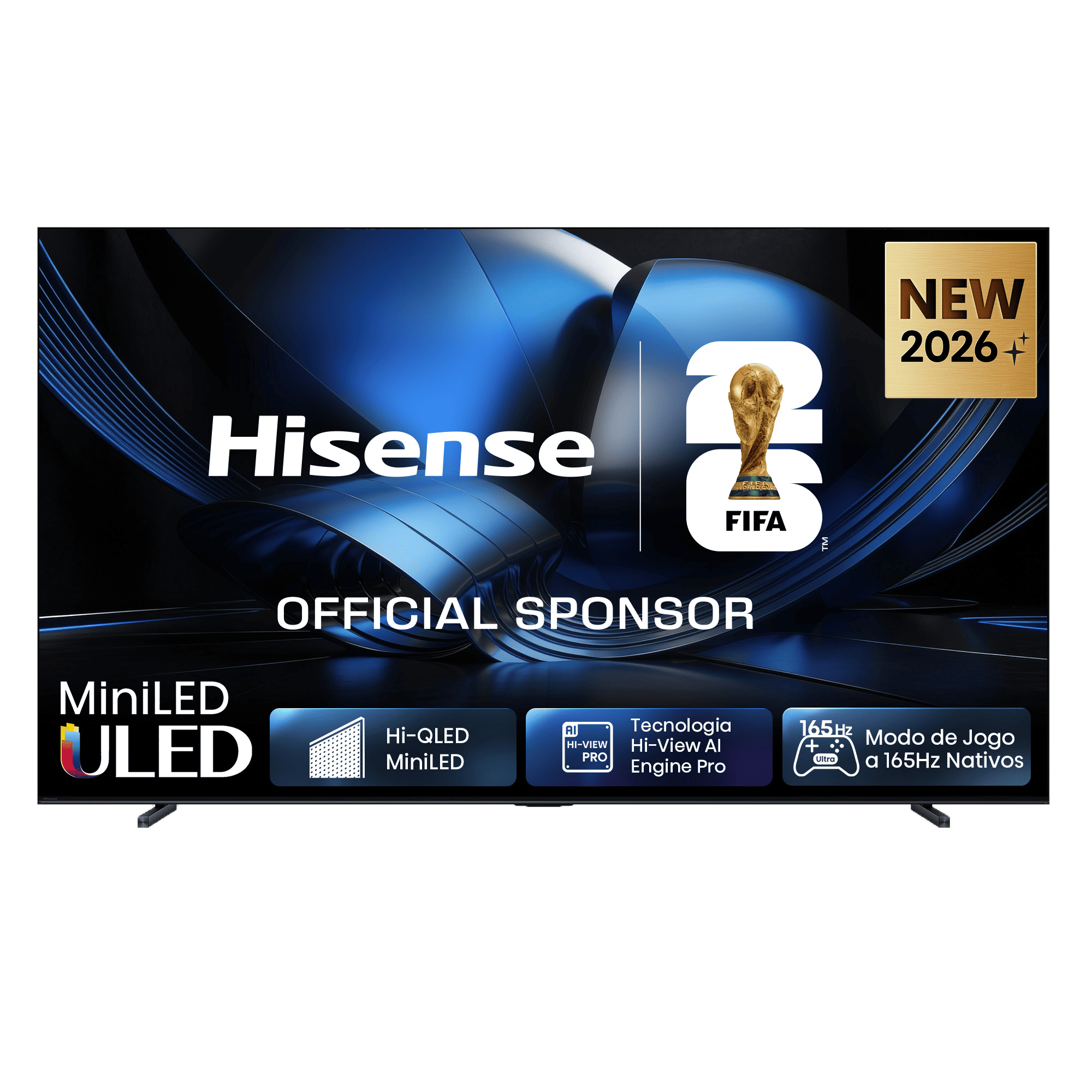 Série U7SE MiniLED TV 100U7SE, 100’’ com Modo de Jogo a 165Hz nativos