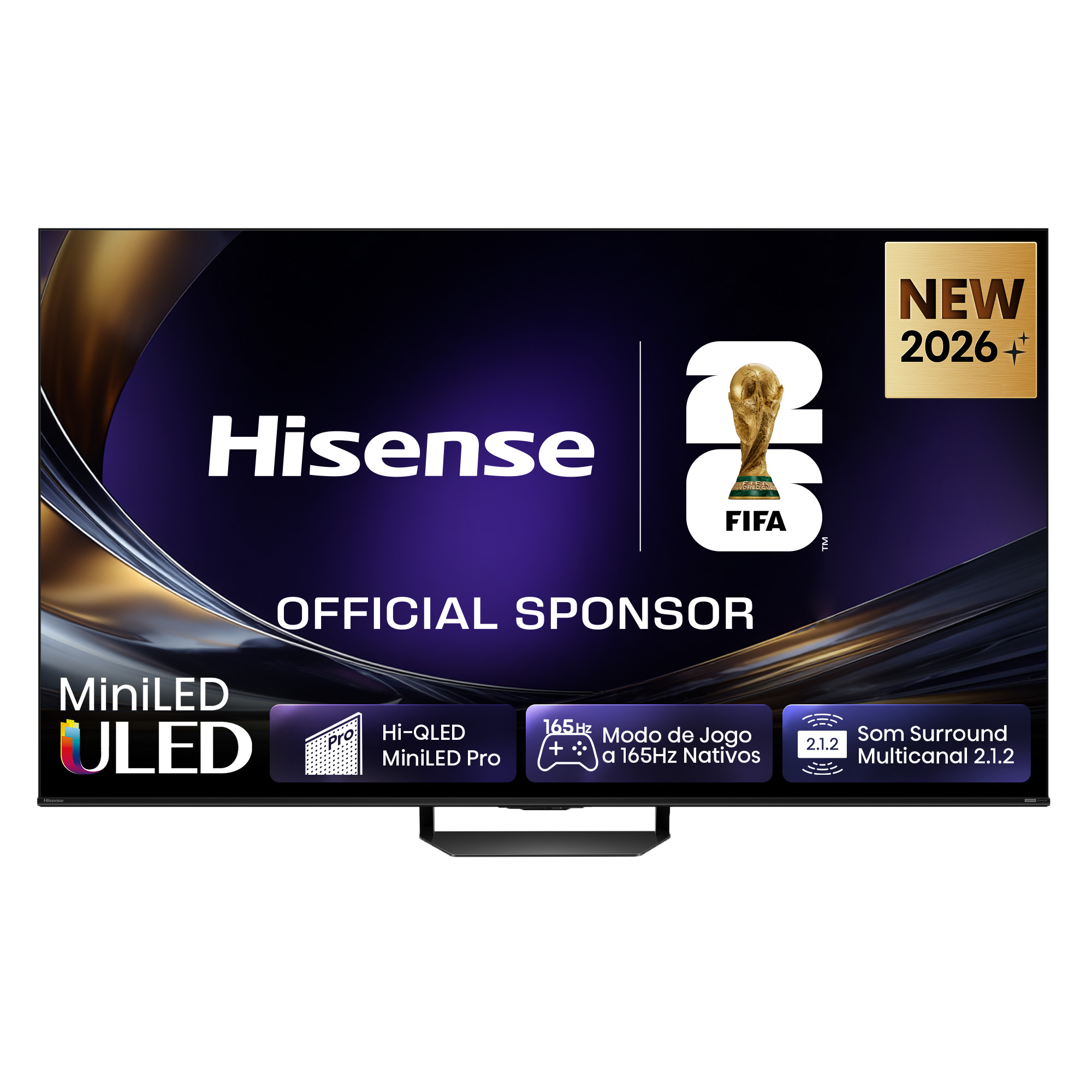 Hisense - Série U7S PRO Mini LED TV 75U7S PRO, 75’’ com Modo de Jogo a 165Hz Nativos, , 