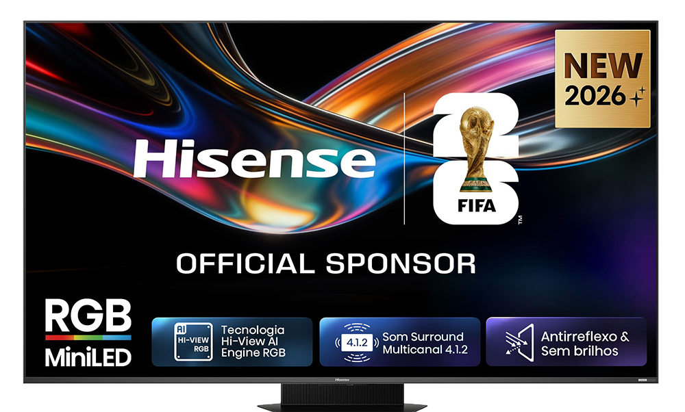 Série UR9S RGB MiniLED 65UR9S, 65’’ com Som Surround Multicanal 4.1.2