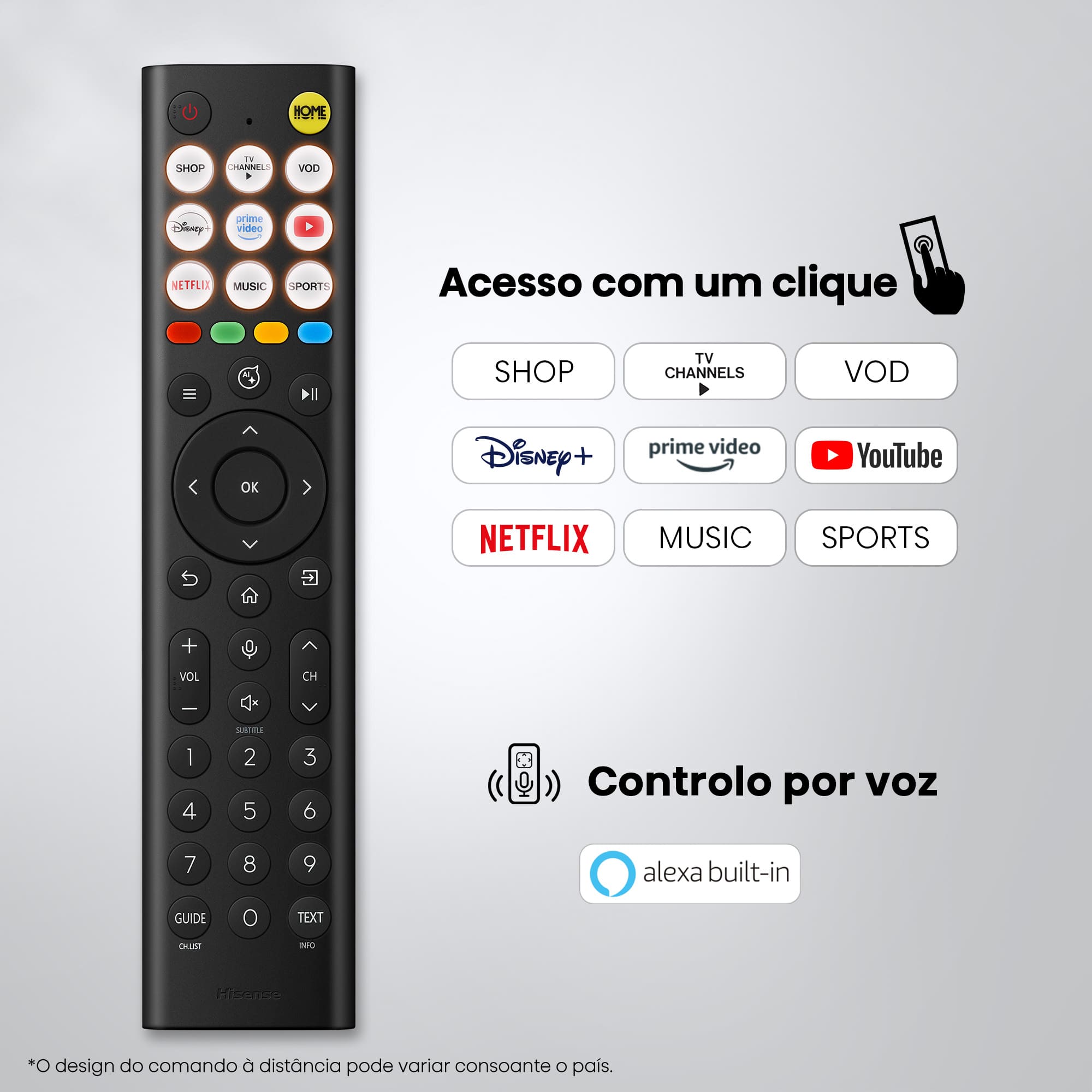 Hisense - Série E8S Mini LED TV 75E8S, 75’’ com Modo de Jogo PRO a 144 Hz