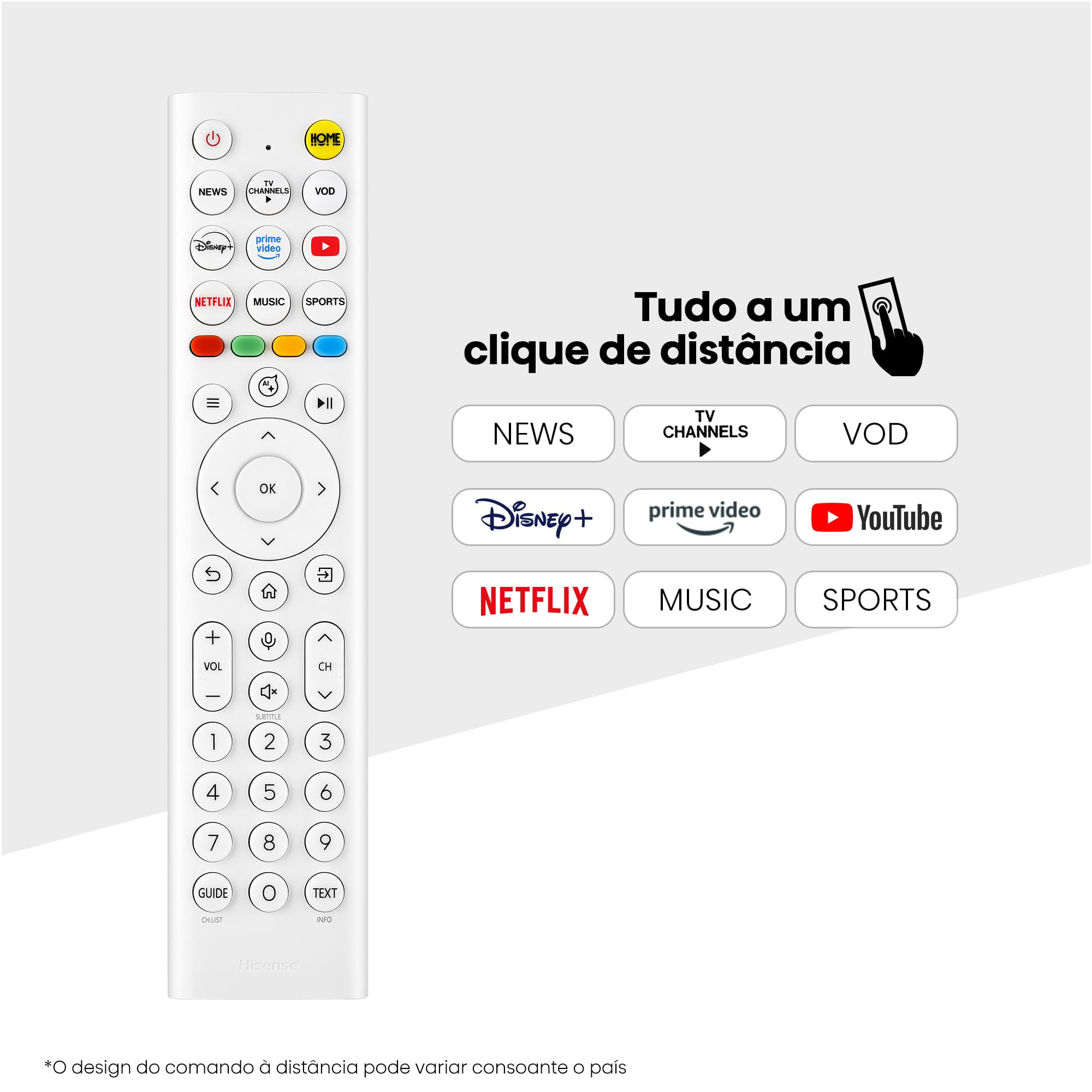 Hisense - DécoTV 43S5Q, Design Inspirado na Arte, TV Lifestyle QLED, Dolby Vision.Atmos