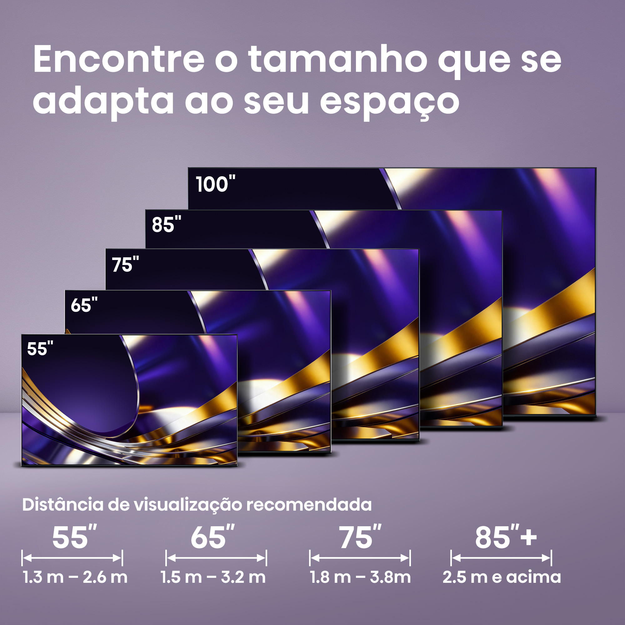 Hisense - Série U7S PRO Mini LED TV 75U7S PRO, 75’’ com Modo de Jogo a 165Hz Nativos