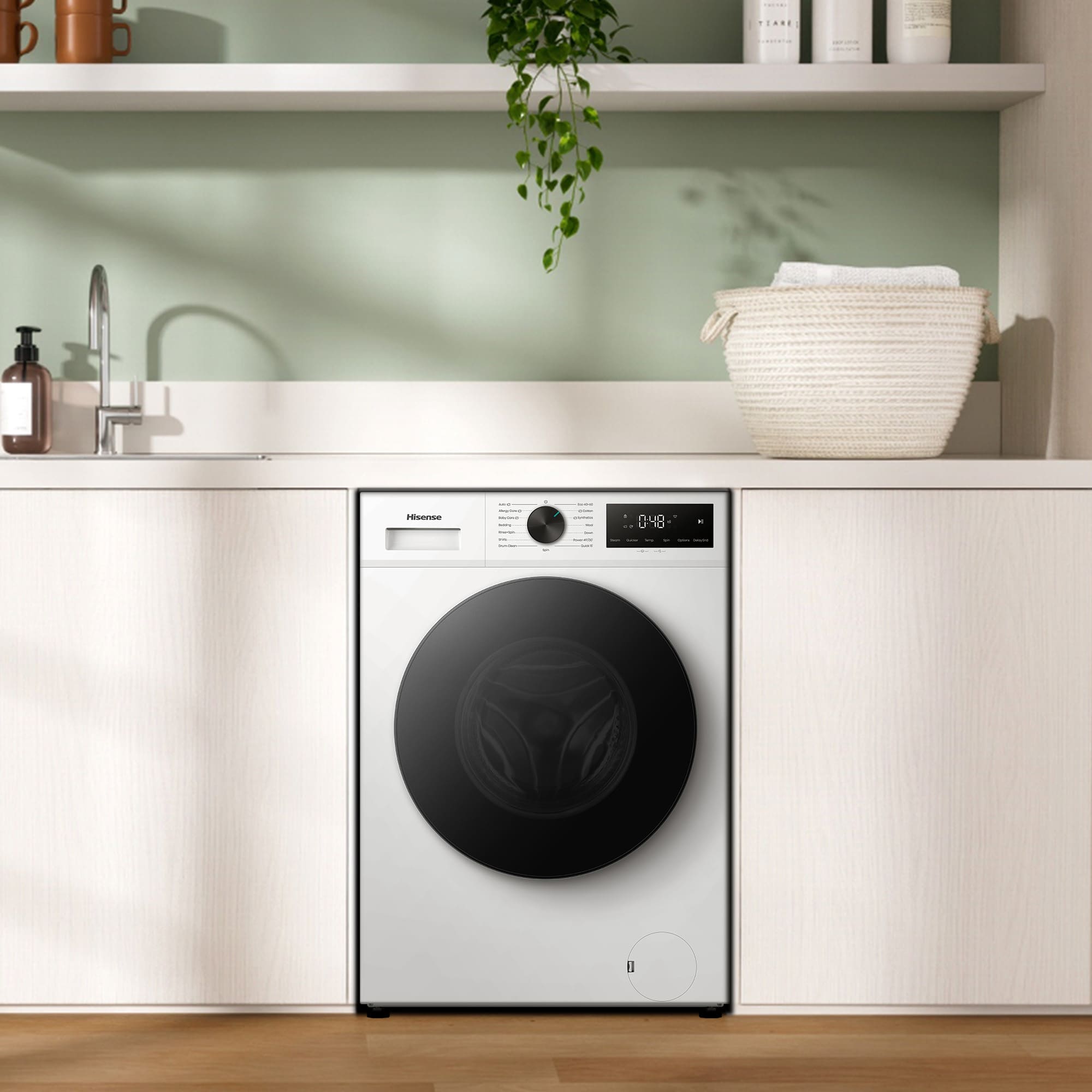 Hisense - WF1I9042BWP2 – Máquina de lavar Roupa Serie 1i, 9Kg, Classe A