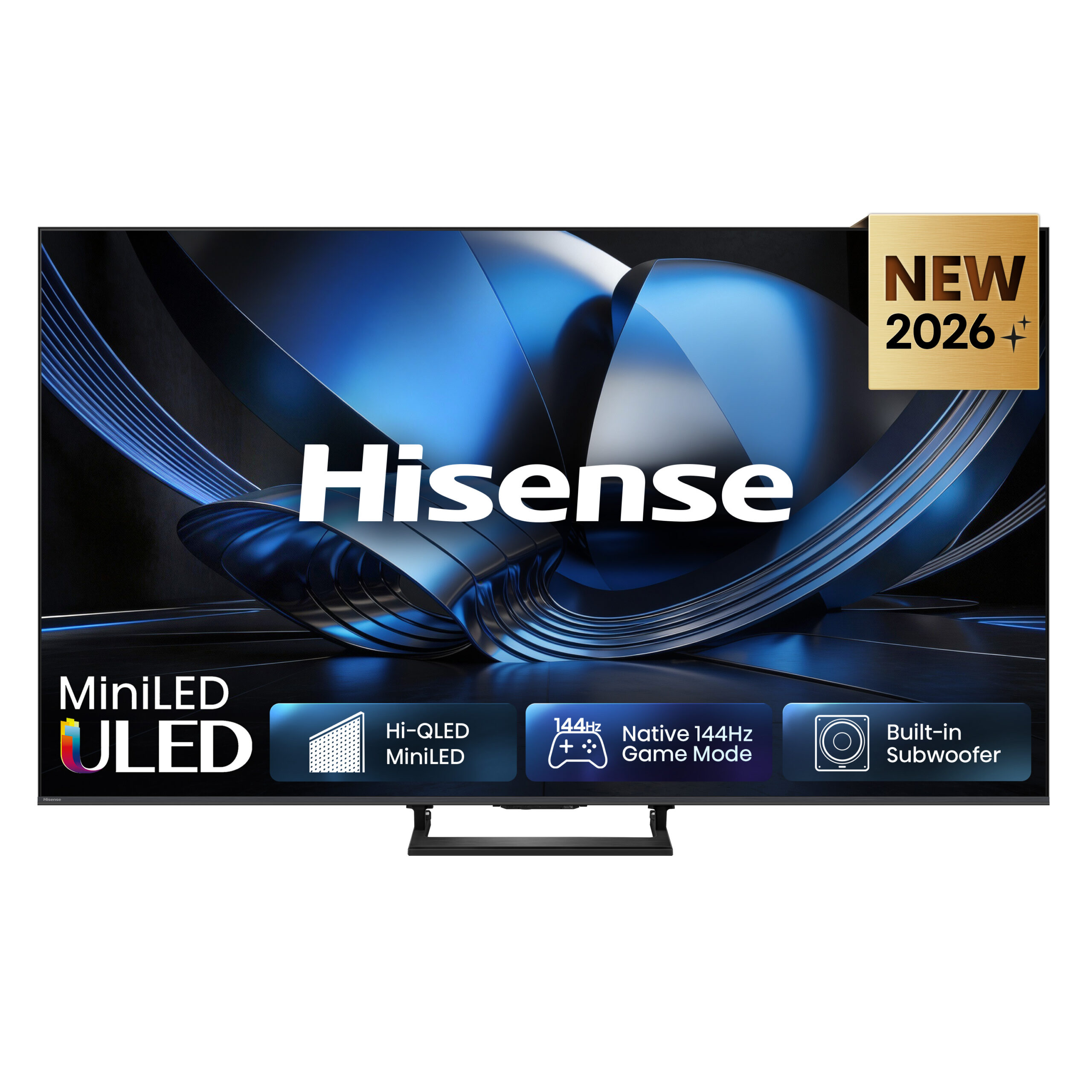 Hisense - Série U7SE MiniLED TV 55U7SE, 55’’ com Modo de Jogo a 144Hz nativos, , 
