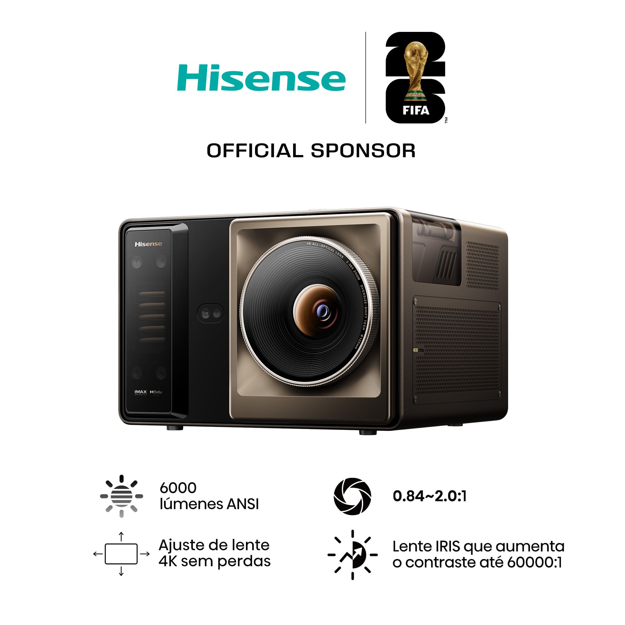 Hisense - Projetor Laser XR10