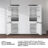 Encastre RB3B250SAWE – Combinado Encastre 2 Portas, Classe E, 252L