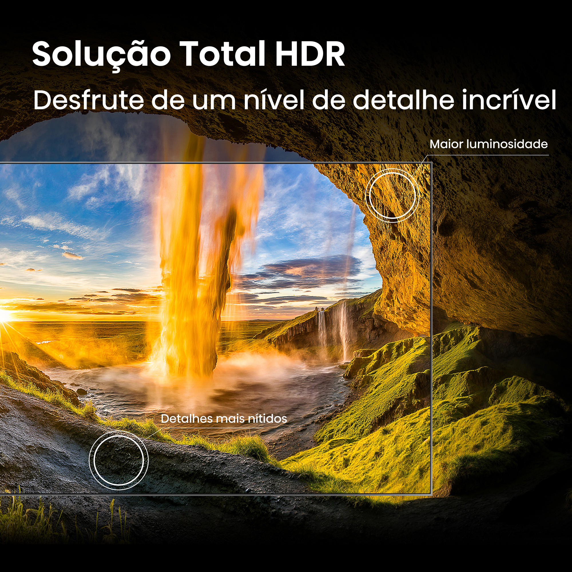 Hisense - Série A7S QLED Smart TV 65A7S, 65’’ com Dolby Vision.Atmos e Cor Hi-QLED
