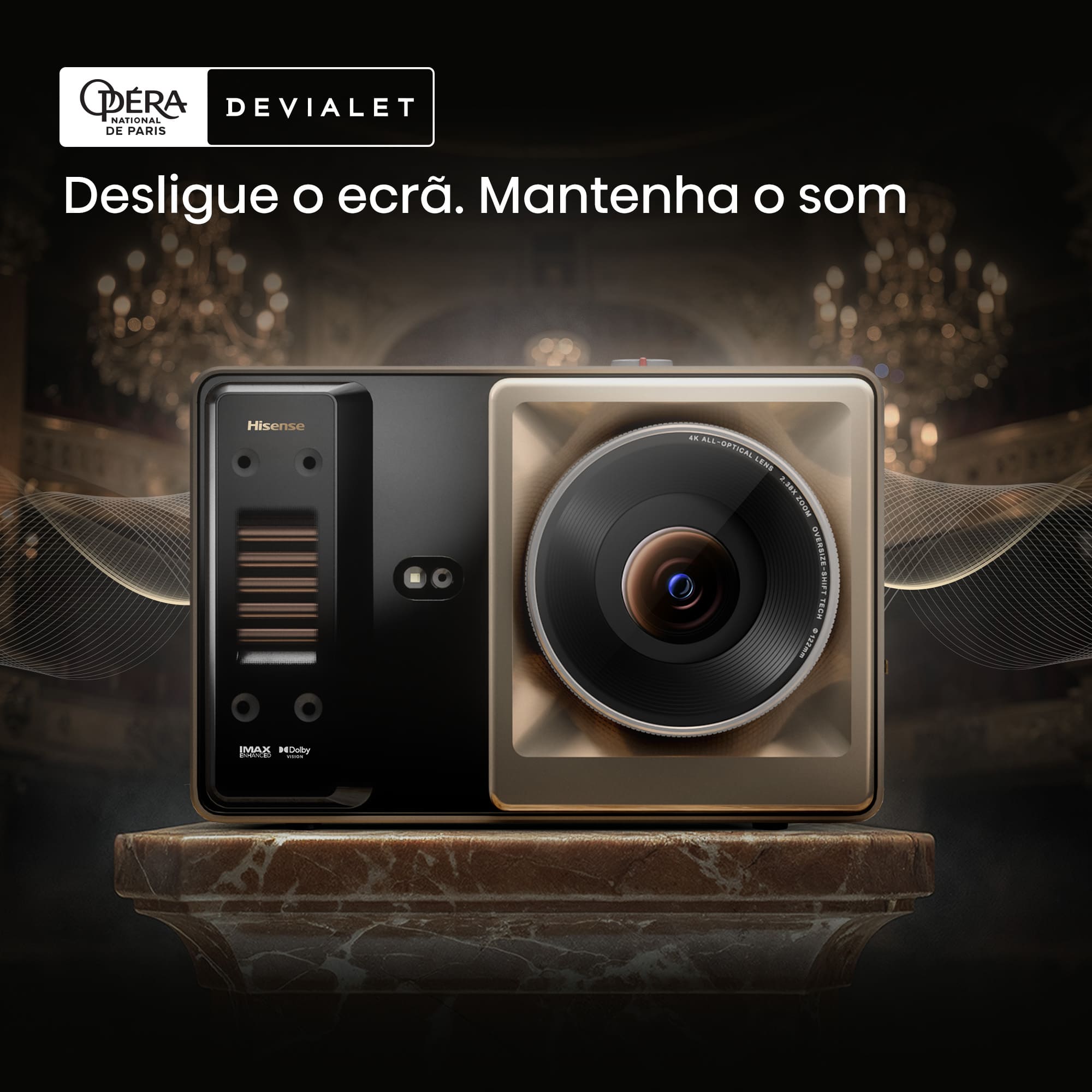 Hisense - Projetor Laser XR10