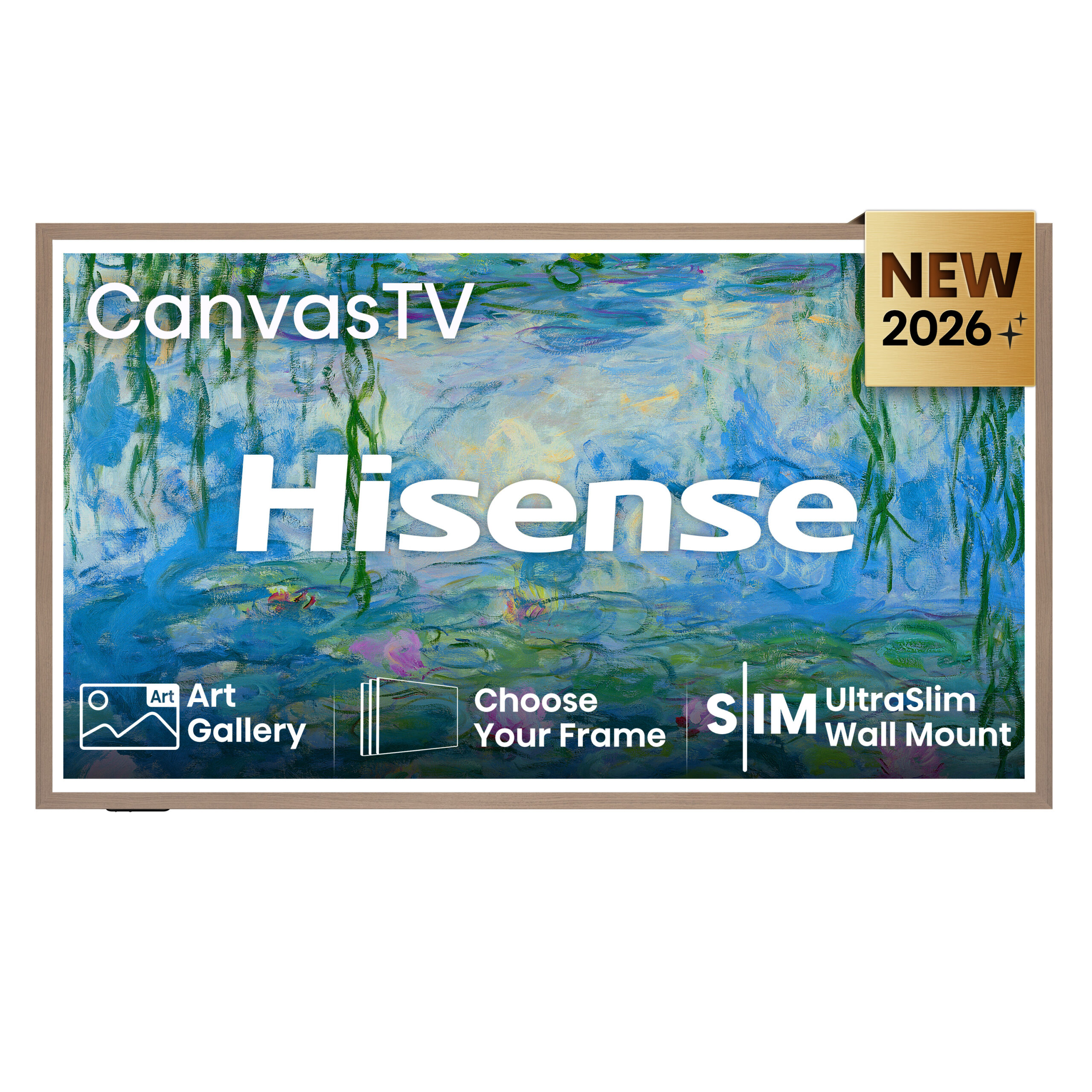 Canvas TV 65S7S, Modo Arte, Ecrã Hi-Mate, Design Ultraslim, Cor HI-QLED, 144HZ, Lifestyle