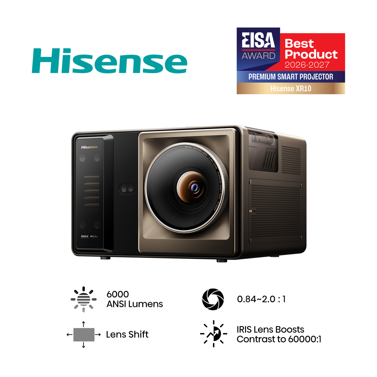 Hisense - Projetor Laser XR10