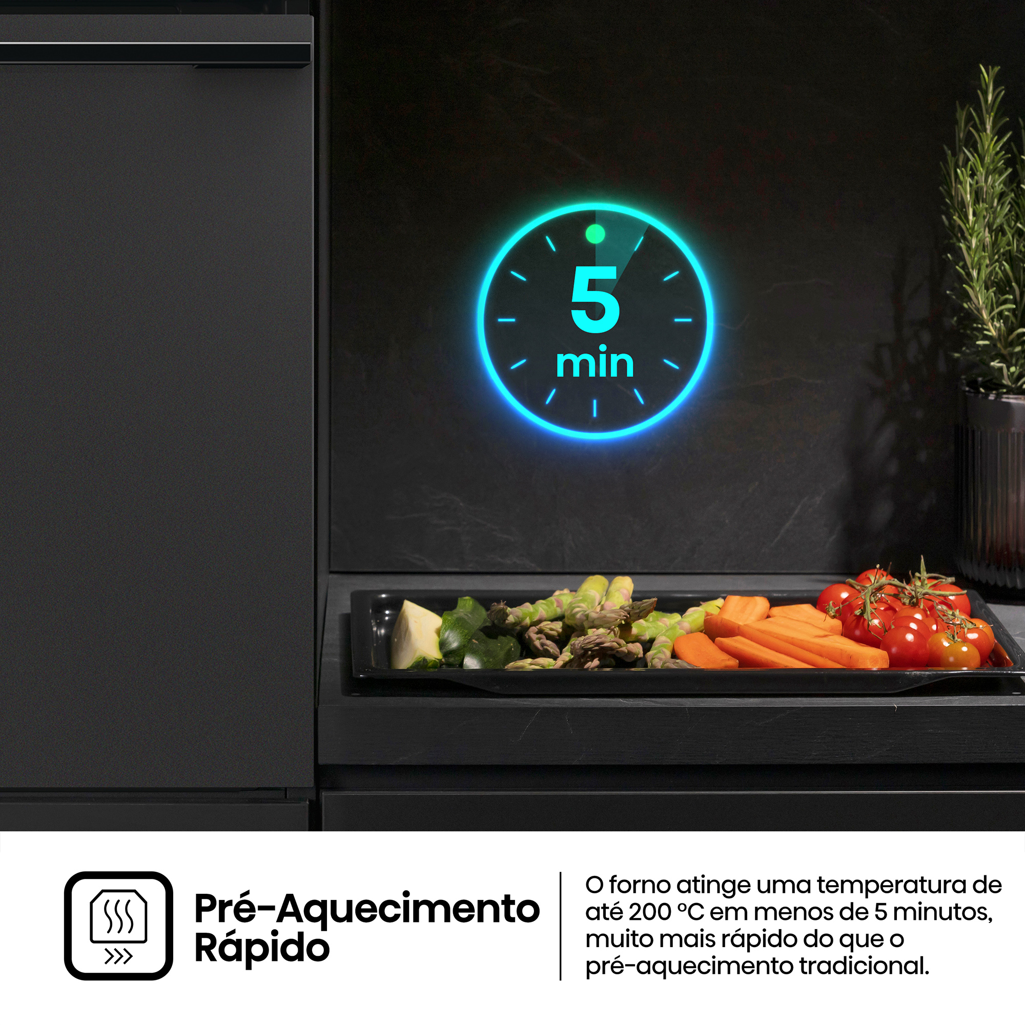 Hisense - BI64223EPMB – Forno Pirolítico 78L Serie Hi4, Classe A++