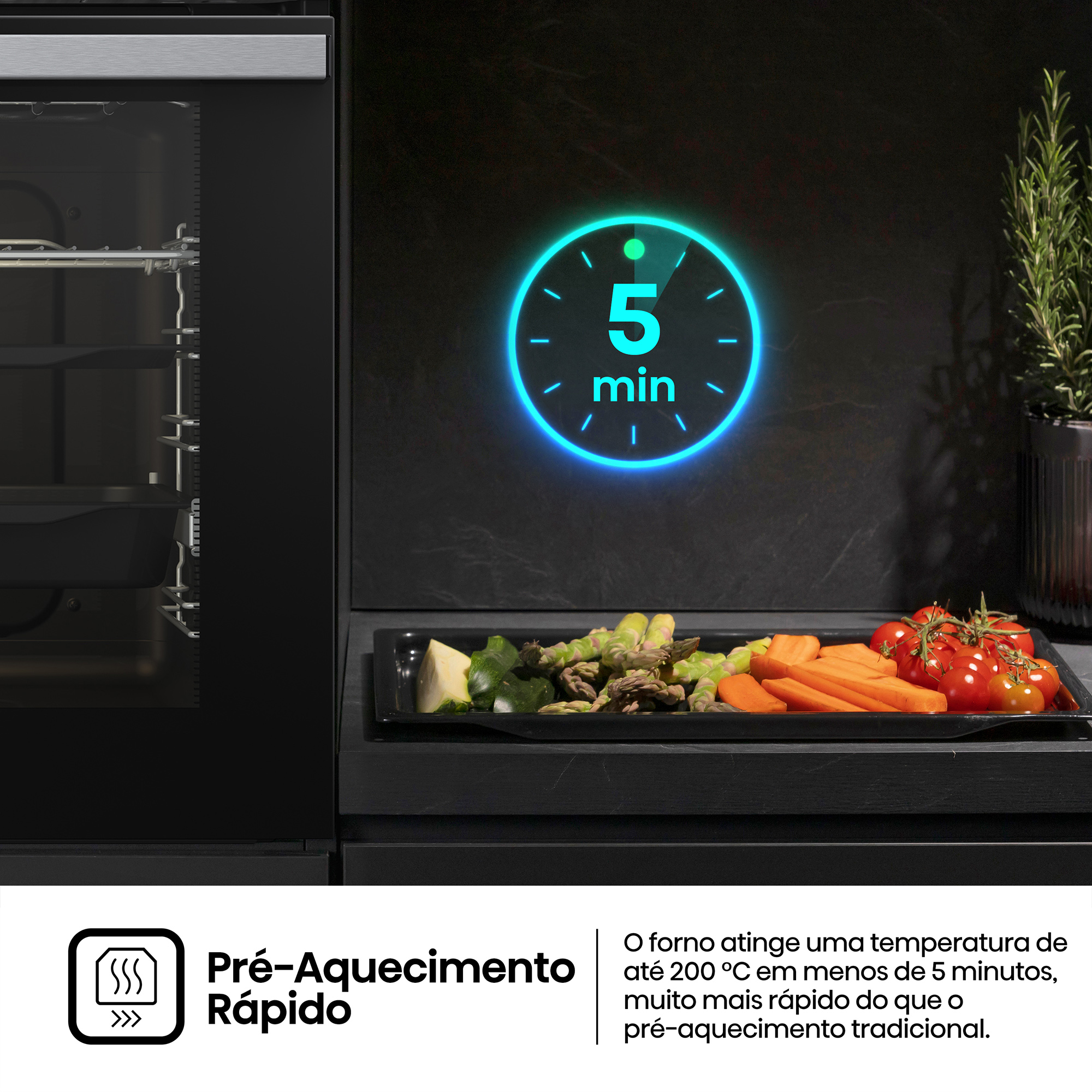 Hisense - BI64223EPX – Forno Pirolítico 78L Serie Hi4, Classe A++
