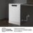 Livre Instalação HS643B90W – Máquina de Lavar Loiça Serie Hi4, 15 conjuntos, Classe B