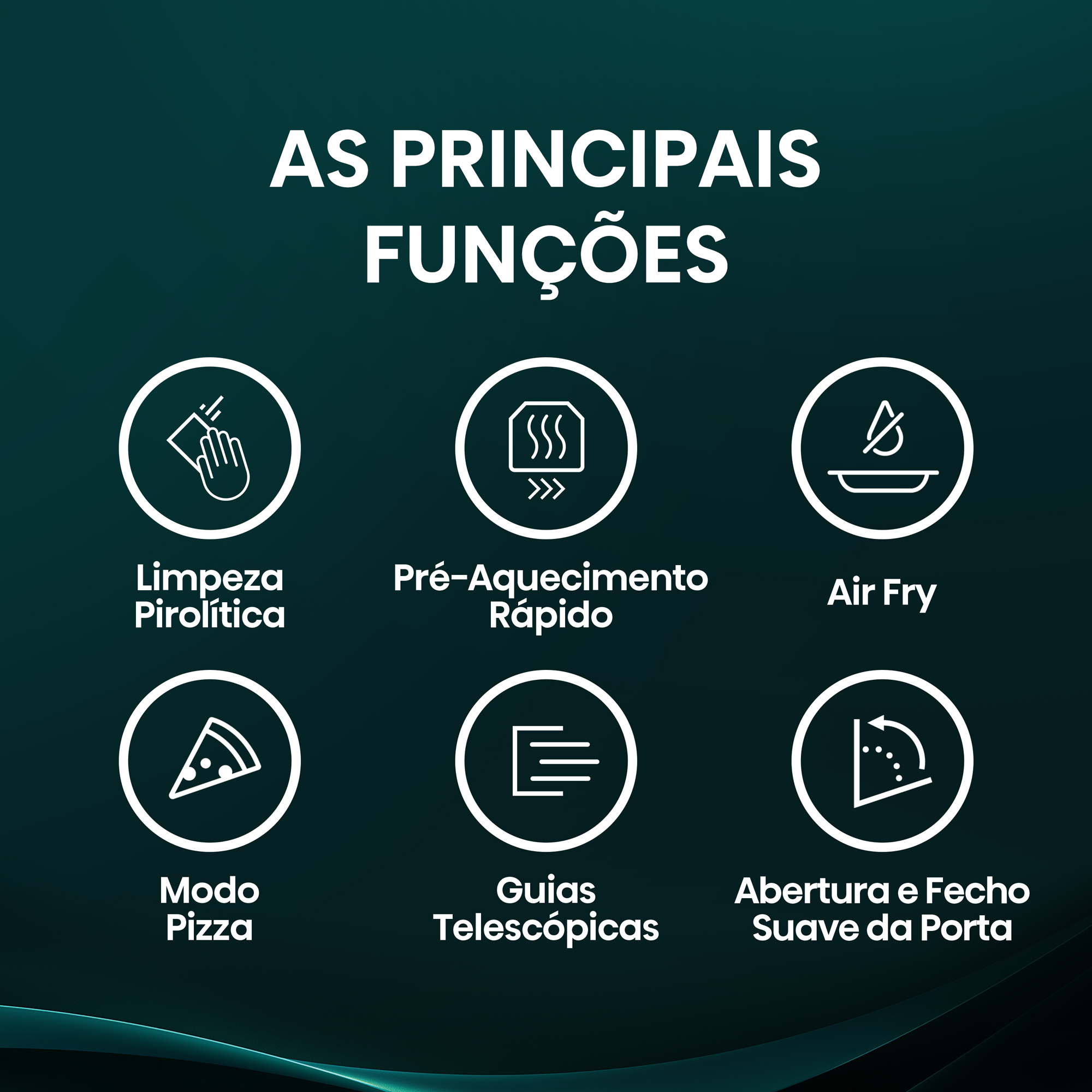 Hisense - BI64223EPX – Forno Pirolítico 78L Serie Hi4, Classe A++