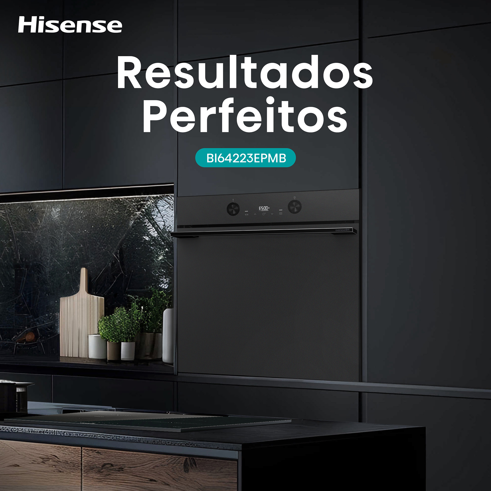 Hisense - BI64223EPMB – Forno Pirolítico 78L Serie Hi4, Classe A++