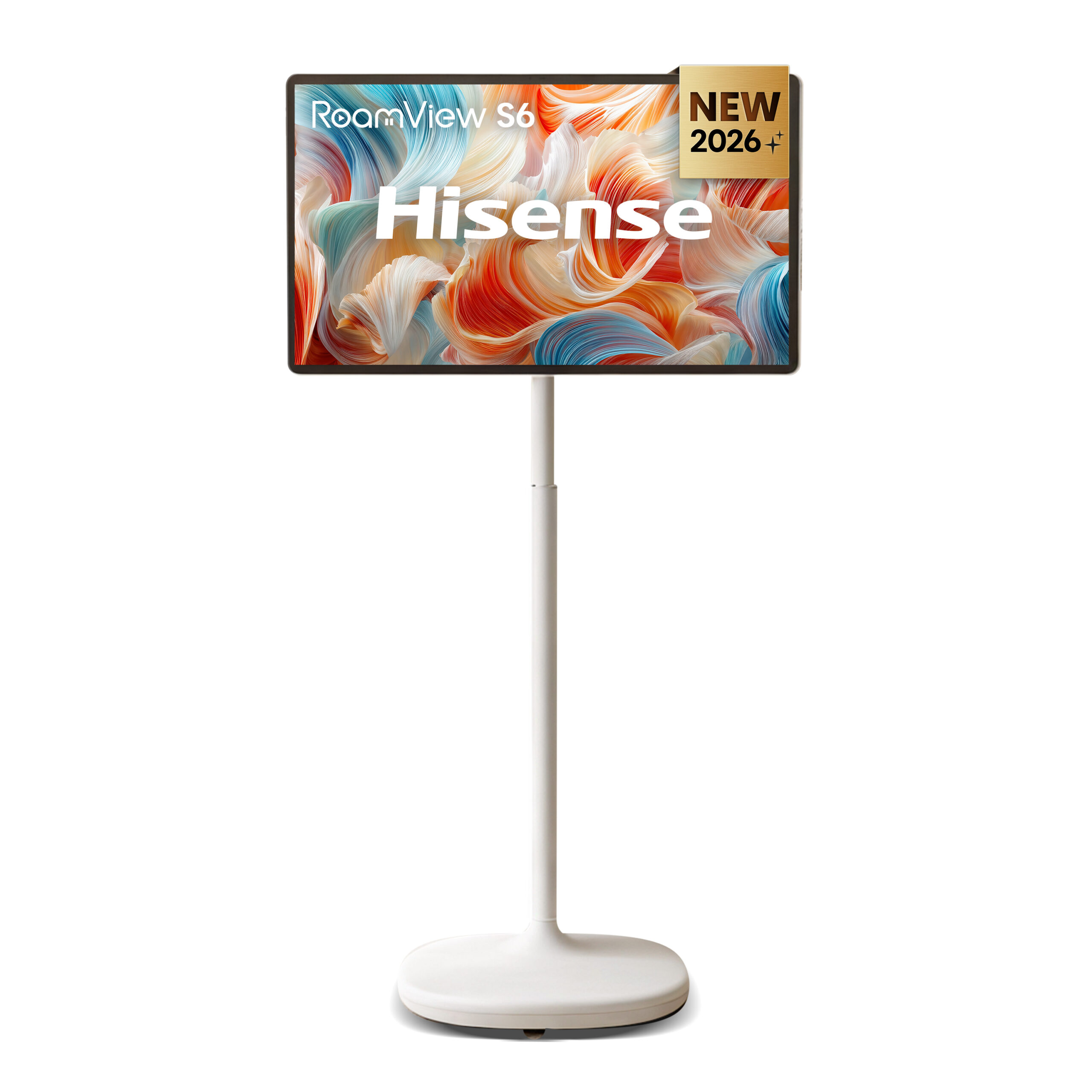 Hisense - Série S6S TV Tátil 4K UHD 32S6S, 32’’ com Android e Bateria integrada na Base, , 