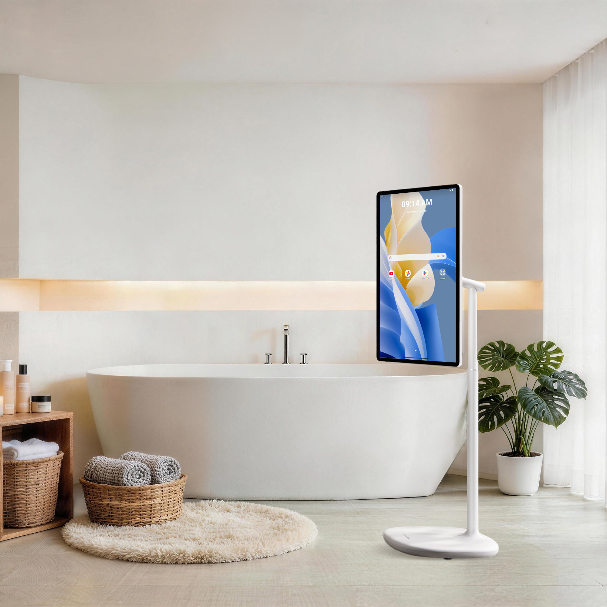 Hisense - Série S6S TV Tátil 4K UHD 32S6S, 32’’ com Android e Bateria integrada na Base